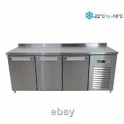 Commercial 3 door prep bench freezer pizza takeaway restaurant Capri CS. Y. 4.7