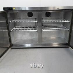 Commercial Bench Fridge 2 Door Chiller Double Prep Williams