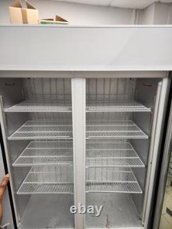 Commercial Upright Tall Freezer Display Double Door