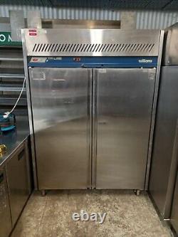 Commercial double door fridge Freezer