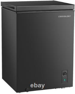 Cookology 142L Chest Freezer & Chiller Suitable for Garages Black CCFZ142BK