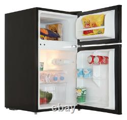 Cookology 47cm Freestanding Undercounter 2 Door Fridge Freezer (UCFF87BK)