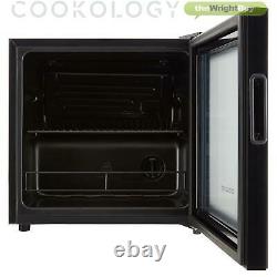 Cookology BC46BK 48cm Glass Door Beverage Cooler in Black