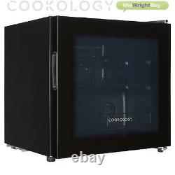 Cookology BC46BK 48cm Glass Door Beverage Cooler in Black