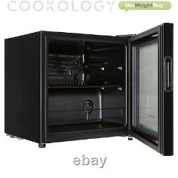 Cookology BC46BK 48cm Glass Door Beverage Cooler in Black