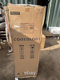 Cookology CFF1425050BK 50/50 Static 142L Freestanding Fridge Freezer Black