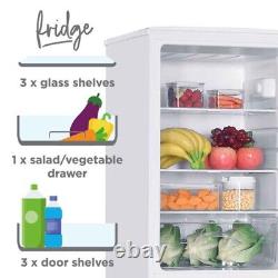 Cookology CFF1425050WH 50/50 Static 142L Freestanding Fridge Freezer White