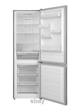 Cookology CFF310IX Static 310L Freestanding 2 Door Fridge Freezer Inox