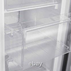 Cookology CTFZ163IX 143cm Tall 168L Freestanding Freezer 55cm Wide Inox