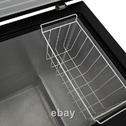 Cookology Chest Freezer 198L Freestanding with Chiller Mode Black CCFZ198BK