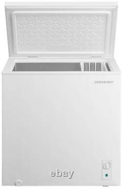 Cookology Chest Freezer 198L Freestanding with Chiller Mode White CCFZ198WH