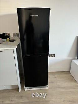 Cookology Freestanding Fridge Freezer 47cm 174L 2 Door Black CFF174BK