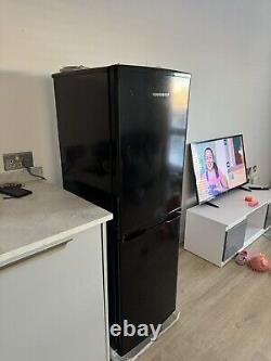 Cookology Freestanding Fridge Freezer 47cm 174L 2 Door Black CFF174BK