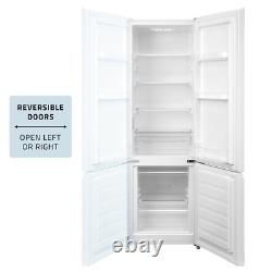 Cookology Fridge Freezer 262L Freestanding 55cm 2 Door White CFF262WH