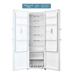 Cookology Larder Fridge 362L Large Capacity Tall Freestanding White CTFR362WH