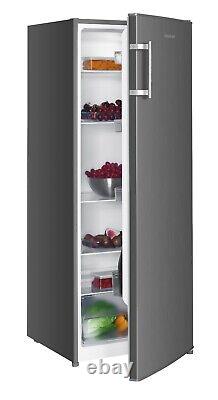 Cookology Larder Fridge 55cm Freestanding Tall 242L Frost Free Inox CTFR240IX