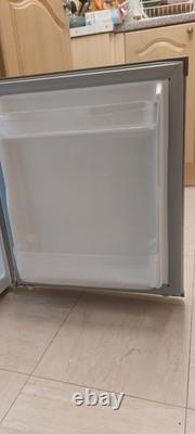Cookology Silver Fridge Freezer UCFF87SL 48cm Freestanding Undercounter 2 Door