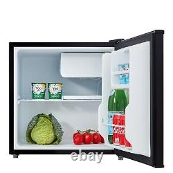 Cookology Table Top Fridge 46L Mini Drinks Cooler & Freezer Zone Black MFR45BK