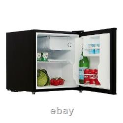 Cookology Table Top Fridge 46L Mini Drinks Cooler & Freezer Zone Black MFR45BK