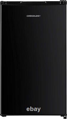 Cookology Under Counter Fridge 55cm Freestanding 130L Black UCFR130BK