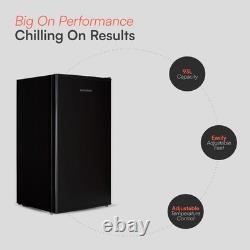 Cookology Under Counter Fridge 93L Freestanding 47cm & Chiller Black UCIF93BK