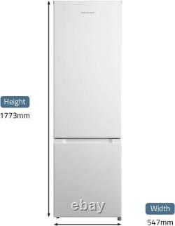 DENT Cookology Fridge Freezer 262L Freestanding 2 Door-White CFF262WH-NO BOX-JP