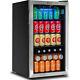 Deco Chef 118-can Beverage Refrigerator And Cooler, Glass Door, Digital Gauge