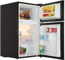 Dent Cookology 85L Freestanding Under Counter Fridge Freezer- UCFF87BK