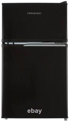 Dent Cookology 85L Freestanding Under Counter Fridge Freezer- UCFF87BK