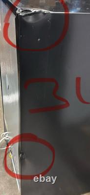 Dent Cookology 85L Freestanding Under Counter Fridge Freezer- UCFF87BK