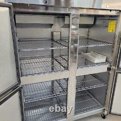 Double Door Freezer Commercial Stable Door Stainless Steel Polar CW196