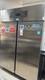 Double Door Commercial Fridge Freezer Stainless Steel Foster
