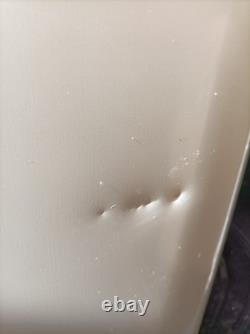 ElectriQ 204 L 80/20 Retro Fridge Freezer Cream. Adjustable Shelves