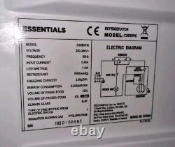 Essentials 2 Door fridge freezer Model C50BW16 143CM HIGH X 55 DEEP X 49 WIDE