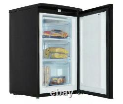 Ex Display Cookology 50cm Freestanding Undercounter Freezer Black68 Litre W11
