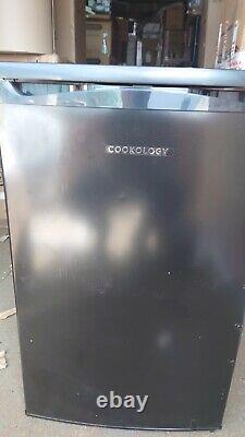 Ex Display Cookology 50cm Freestanding Undercounter Freezer Black68 Litre W11