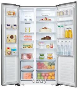 FRIDGEMASTER MS91521FFS Side-by-side American Fridge Freezer