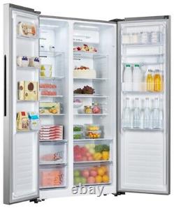 FRIDGEMASTER MS91521FFS Side-by-side American Fridge Freezer