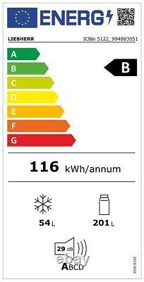 FRIDGE FREEZER Liebherr ICBdi5122 80/20 255L Bio Fresh Smart Frost Built-IN Unit