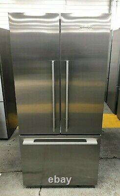 Fisher Paykel RF522ADX4 80cm American 3 Door French Fridge Freezer in S/Steel