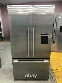 Fisher Paykel RF540ADUSX4 90cm French 3-Door F/F Fridge Freezer Ice+Water S/S