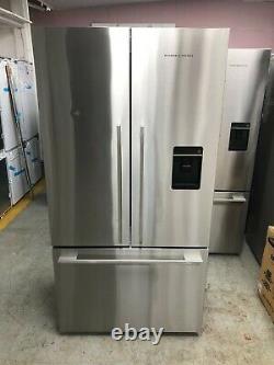 Fisher & Paykel RF540ADUX4 90cm American 3 Door Fridge Freezer Stainless Steel