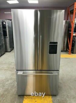 Fisher Paykel RF540ADUX4 American Style French Door Fridge Freezer Ice+Water S/S