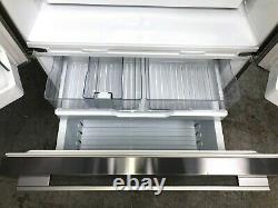 Fisher & Paykel RF610ADJX5 90cm American 3-Door Fridge Freezer Stainless + Ice