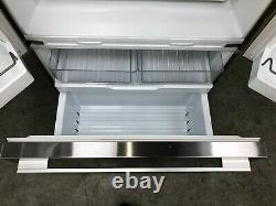 Fisher & Paykel RF610ADX4 American Style 90cm 3-Door Fridge Freezer Stainless