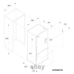 Fisher & Paykel Rf522wdrux4 79cm Plumbed Door / Drawer Fridge Freezer Stainless