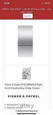 Fisher paykel fridge freezer