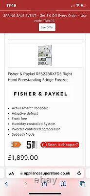 Fisher paykel fridge freezer