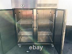 Foster Double Door 1100 Litre door COmmercial Cabinet Freezer