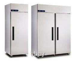 Foster Xtra XR1300L Twin Door Stainless Steel Upright Freezer (Boxed New)